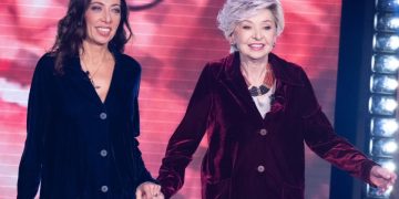 Enrica Bonaccorti con la figlia Verdiana a Verissimo