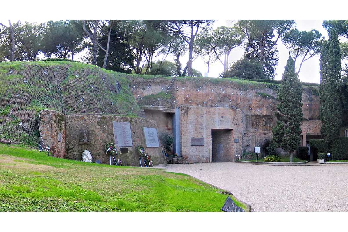 Entrata delle Fosse Ardeatine