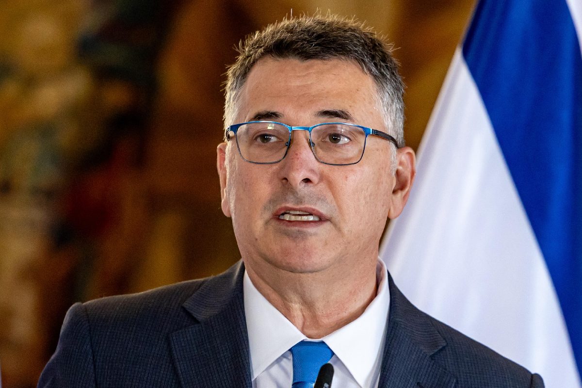 Gideon Sa'ar, il ministro degli Esteri di Israele