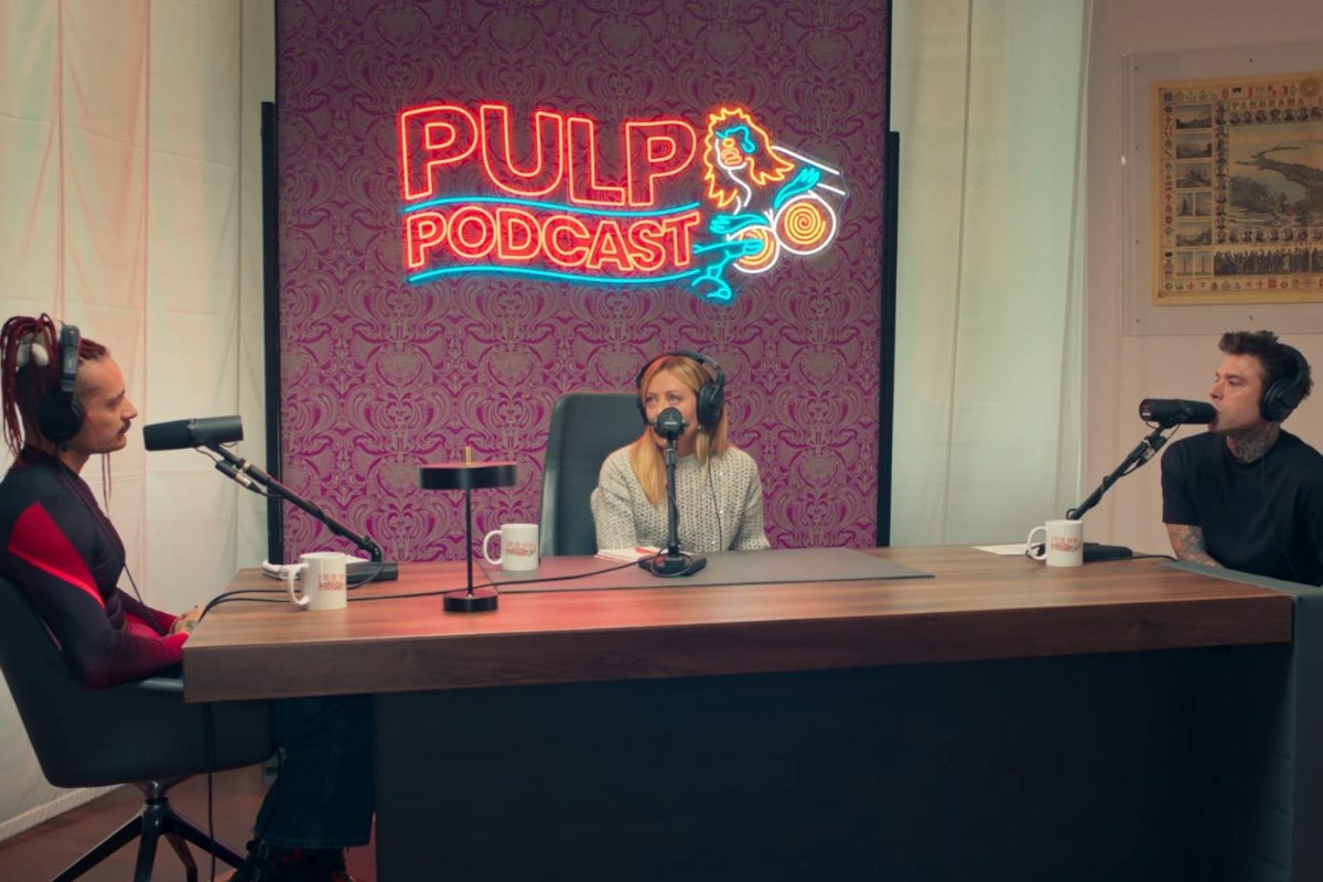 Giorgia Meloni al Pulp Podcast