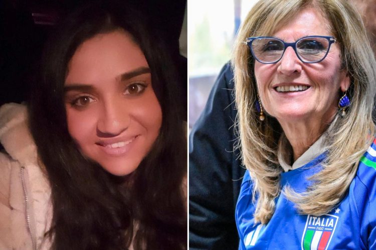 Giuseppina Giugliano e La preside della scuola del Parco verde di Caivano, Eugenia Carfora