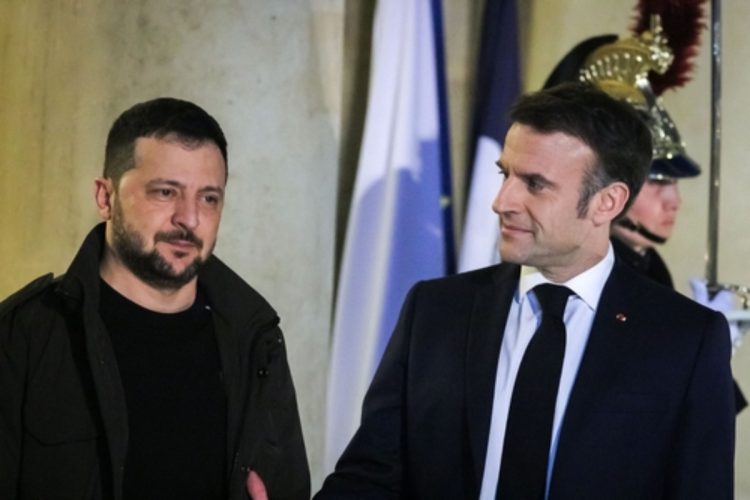 Guerra in Ucraina: Zelensky incontra Macron