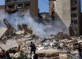 Israel-US Strike Iran Israeli Military Strikes Lebanon, Beirut, on March 18