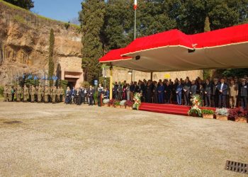 La commemorazione delle Fosse Ardeatine