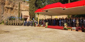 La commemorazione delle Fosse Ardeatine