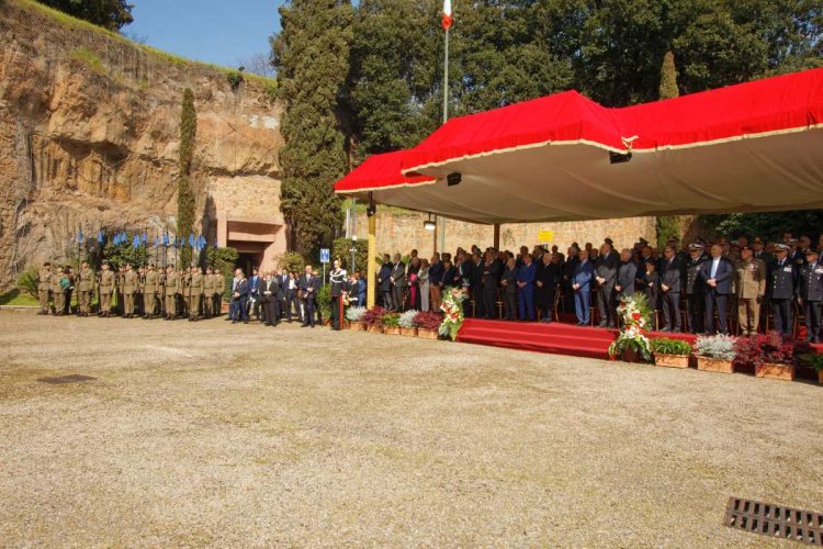 La commemorazione delle Fosse Ardeatine