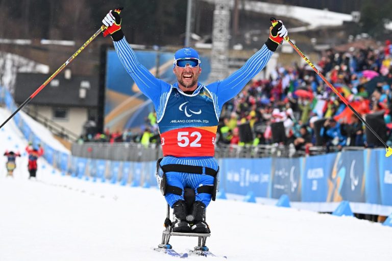 L'azzurro Giuseppe Romele