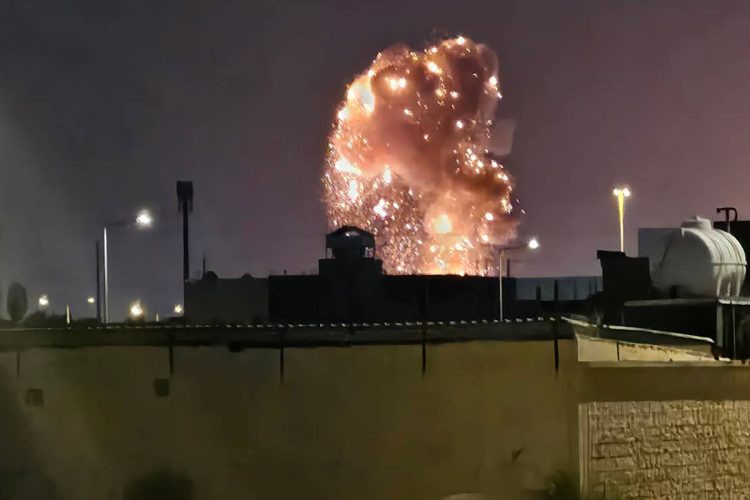 March 18, 2026, Riyadh, Saudi Arabia An explosion in Riyadh