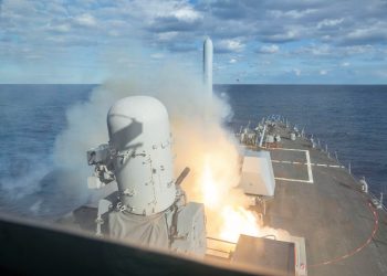 Missili lanciati durante l'operazione Epic Fury