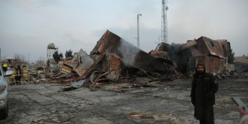 Raid aereo su un centro medico di Kabul