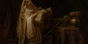 Rembrandt, Visione di Zaccaria nel tempio