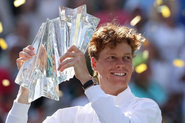 Sinner batte un record a Indian Wells