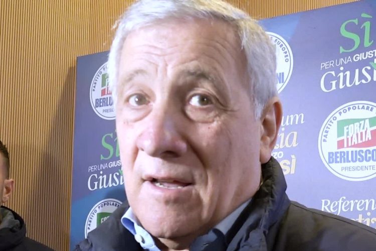 Tajani risponde a Gratteri sul referendum sulla giustizia