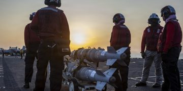 U.S. Navy Flight Operations Supporting Operation Epic Fury