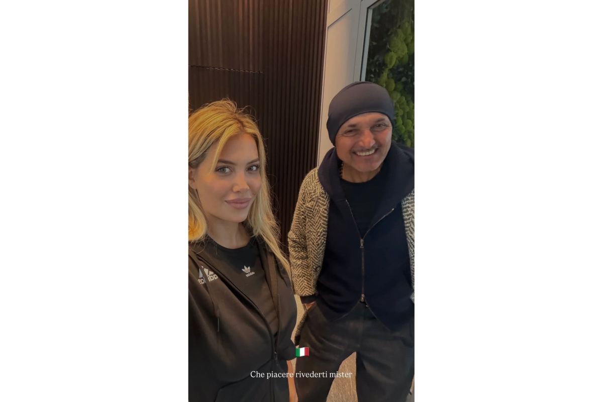 Wanda Nara e Luciano Spalletti 