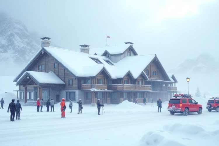 Neve record, hotel isolato a Passolanciano: undici persone bloccate, esercito in azione
