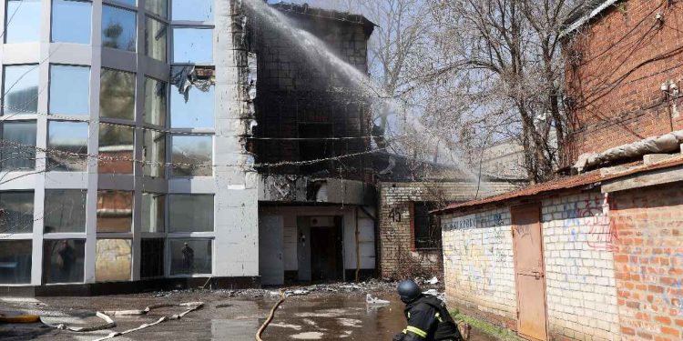 Attacchi russi in Ucraina