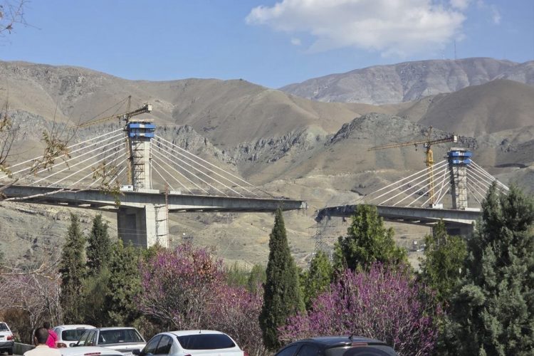 The B1 Bridge in Karaj was targeted by American‑Israeli strikes