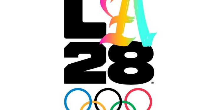Il logo delle Olimpiadi di Los Angeles