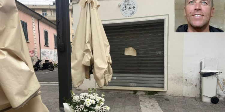 Il luogo in cui Giacomo Bongiorni ha perso la vita davanti al figlio