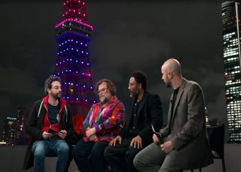 La puntata di Tintoria con il cast del film di Super Mario