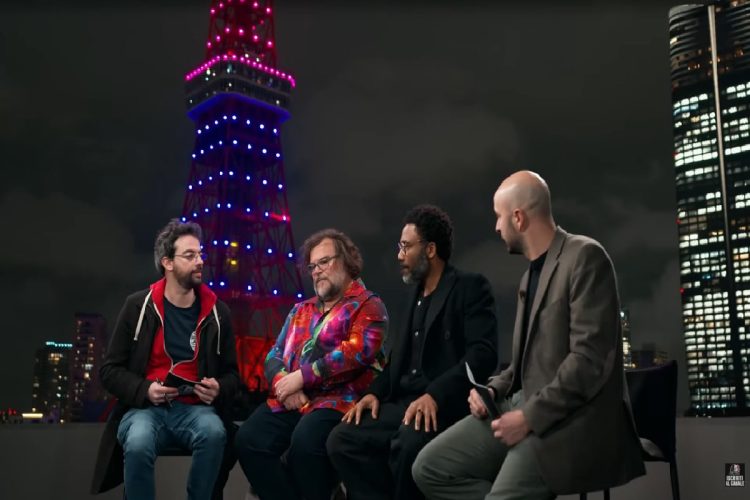 La puntata di Tintoria con il cast del film di Super Mario