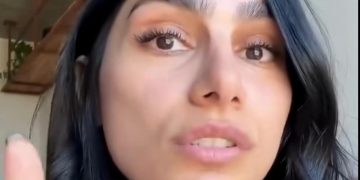 Libano: Mia Khalifa contro Israele e USA