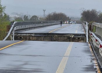Maltempo in Molise: crolla il ponte sul Trigno