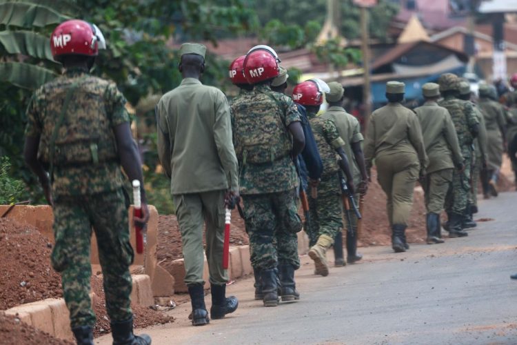 Militari e membri delle forze dell'ordine dell'Uganda