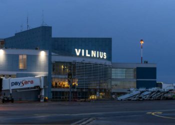 Palloni aerostatici all'aeroporto di Vilnius