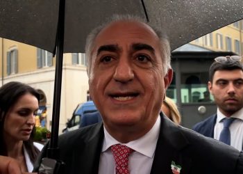 Reza Pahlavi in Italia