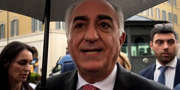 Reza Pahlavi in Italia