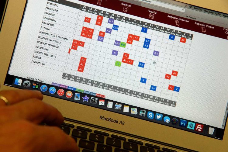 Un registro elettronico