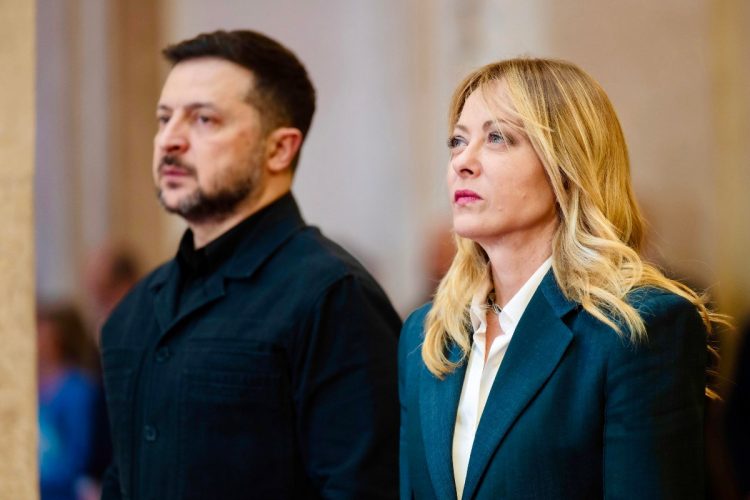 Zelensky in Italia