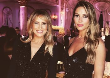 Amanda Ungaro e Melania Trump