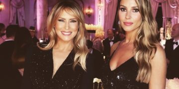 Amanda Ungaro e Melania Trump