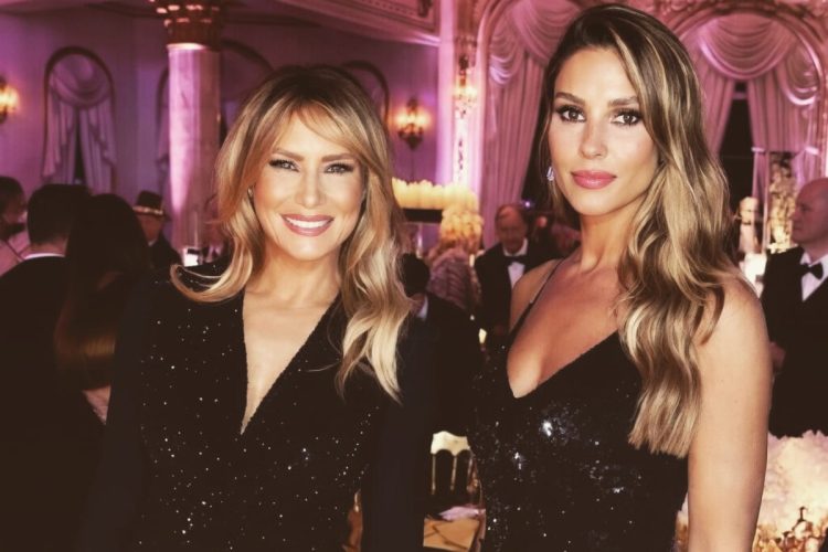 Amanda Ungaro e Melania Trump
