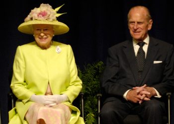 Il principe Filippo e la Regina Elisabetta