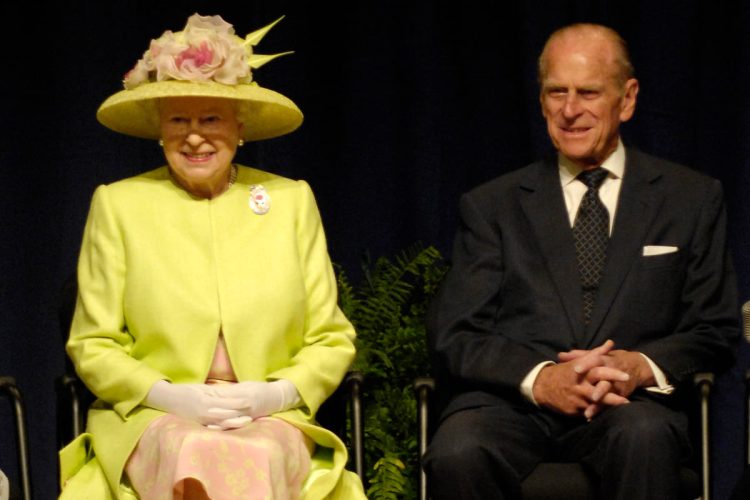 Il principe Filippo e la Regina Elisabetta