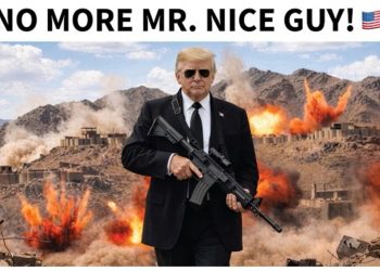 Trump pubblica immagine AI con mitragliatrice e avverte l’Iran: “Si dia una regolata”