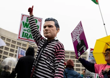 White House Correspondents' Dinner 2026 Protest Outside