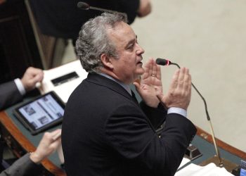 Gianclaudio Bressa nell'aula della Camera