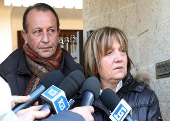 Giuseppe e Rita Poggi, i genitori di Chiara