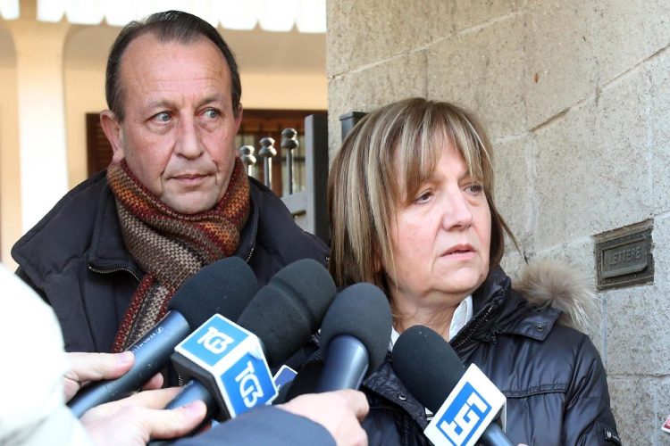 Giuseppe e Rita Poggi, i genitori di Chiara