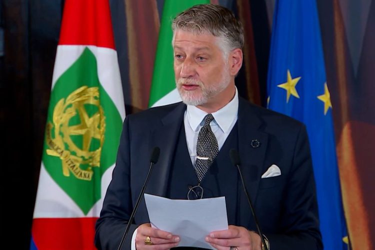 Il ministro Giuli