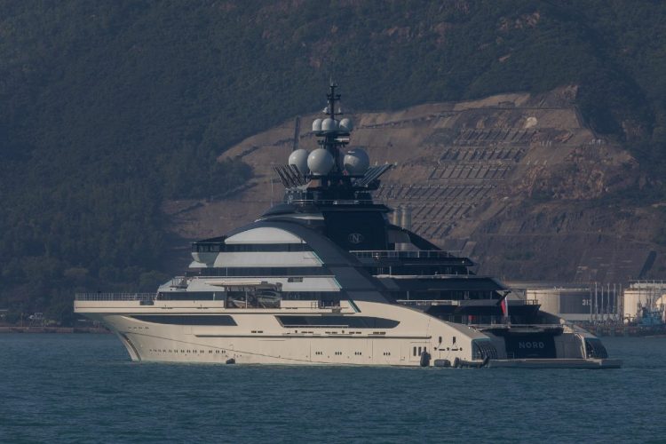 Il super yacht Nord di Alexey Mordashov