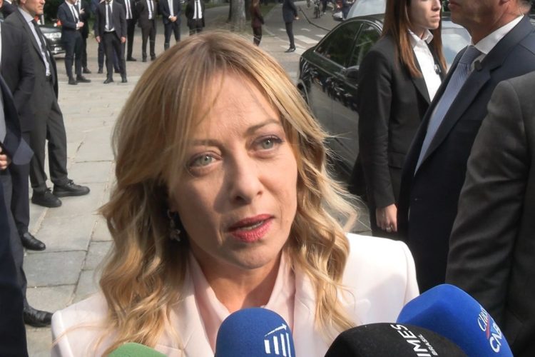 Giordia Meloni intervistata: "L'Italia difende i propri interessi nazionali"
