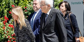 Meloni e Mattarella a Modena