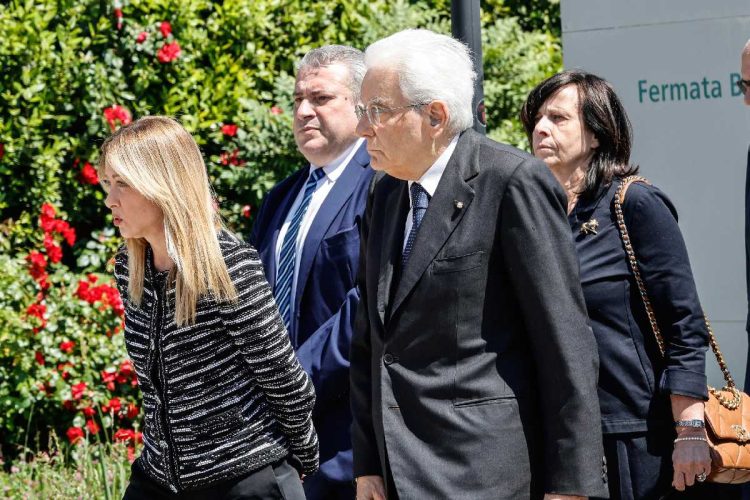 Meloni e Mattarella a Modena