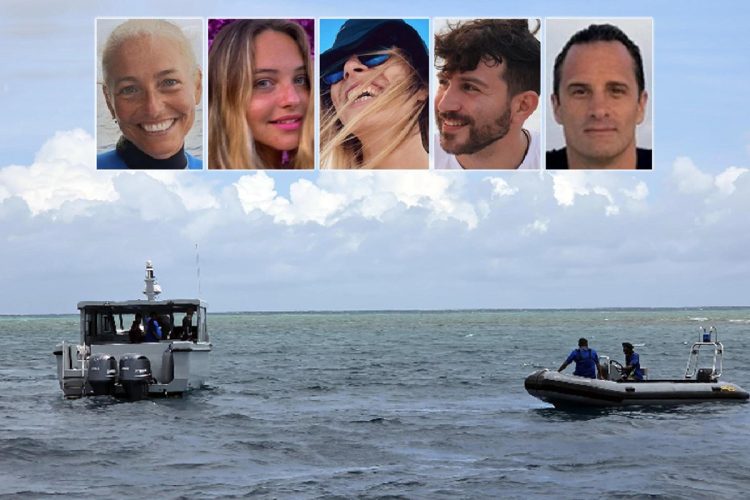 Monica Montefalcone, Giorgia Sommacal, Muriel Oddenino, Federico Gualtieri e Gianluca Benedetti